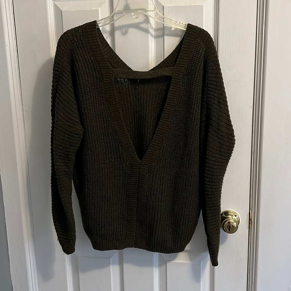 Dark green sweater size small